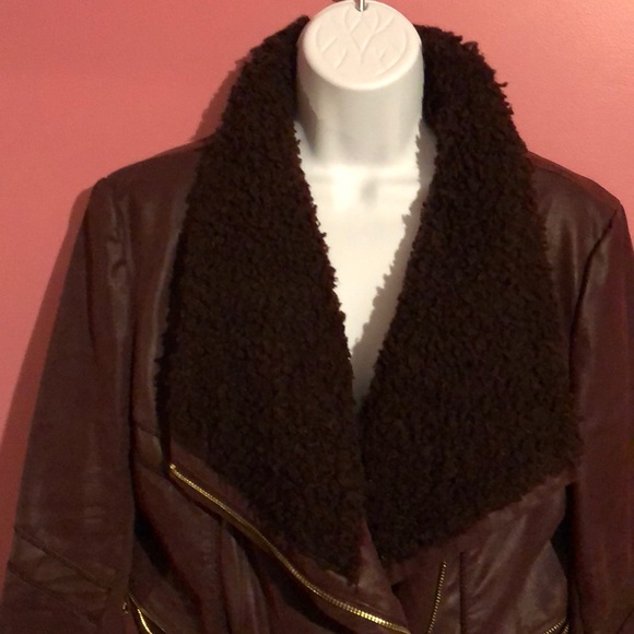 Guess faux leather jacket - Picture 3 of 5